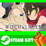 ⭐️ВСЕ СТРАНЫ+РОССИЯ⭐️ Witch and Lilies STEAM GIFT