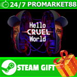⭐️ВСЕ СТРАНЫ+РОССИЯ⭐️ Hello Cruel World STEAM GIFT