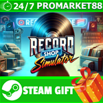 ⭐️ВСЕ СТРАНЫ+РОССИЯ⭐️ Record Shop Simulator STEAM GIFT