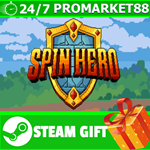 ⭐️ВСЕ СТРАНЫ+РОССИЯ⭐️ Spin Hero STEAM GIFT
