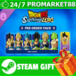 ⭐️ DRAGON BALL: Sparking! ZERO Pre-Order Pack STEAM GIF