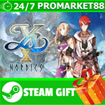 ⭐️ Ys X: Nordics Ultimate Edition (Launch) STEAM GIFT