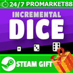 ⭐️ВСЕ СТРАНЫ+РОССИЯ⭐️ Incremental Dice STEAM GIFT