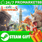 ⭐️ВСЕ СТРАНЫ+РОССИЯ⭐️ Auto Towers Game STEAM GIFT