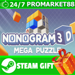 ⭐️ВСЕ СТРАНЫ+РОССИЯ⭐️ Nonogram 3D : Mega Puzzle STEAM