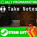 ⭐️ВСЕ СТРАНЫ+РОССИЯ⭐️ Take Notes STEAM GIFT