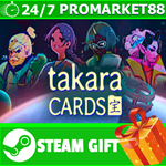 ⭐️ВСЕ СТРАНЫ+РОССИЯ⭐️ Takara Cards STEAM GIFT