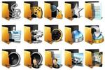 Иконки Yellow Folders 2008 + БОНУС