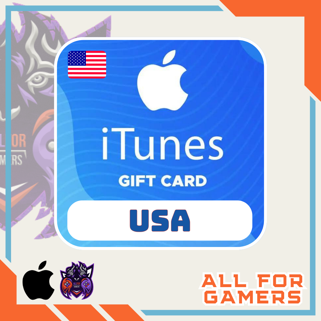 🍏 Подарочная карта Apple iTunes 2-500 USD (USA) 🇺🇸🛒