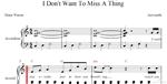 I don't want to miss a thing (aerosmith) для аккордеона