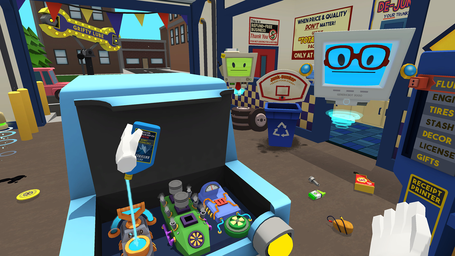 Script game simulator. Джоб симулятор. игра job simulator. вр симулятор работы. симулятор магазина вр.