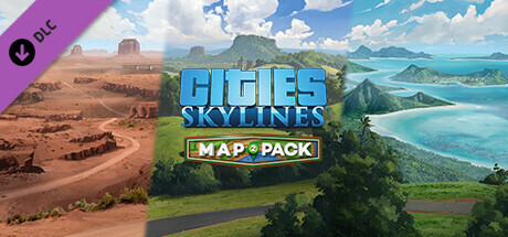Cities: Skylines - Content Creator Pack: Map Pack 2 💎