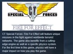 CT Special Forces Fire for Effect STEAM KEY REGION FREE