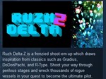 Ruzh Delta Z STEAM KEY REGION FREE GLOBAL