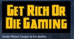Get Rich or Die Gaming  STEAM KEY REGION FREE GLOBAL