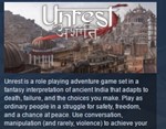 Unrest  STEAM KEY REGION FREE GLOBAL