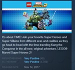 LEGO Marvel Super Heroes 2  STEAM KEY GLOBAL+РОССИЯ