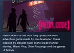 NeonCode STEAM KEY REGION FREE GLOBAL