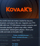KovaaK's  АВТОДОСТАВКА STEAM РОССИЯ