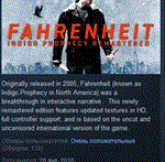 Fahrenheit: Indigo Prophecy Remastered  STEAM РОССИЯ