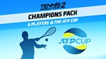 Tennis World Tour 2 - Champions Pack  DLC STEAM GIFT - изображение № 2