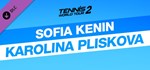 Tennis World Tour 2 - Sofia Kenin and Karolina Pliskova