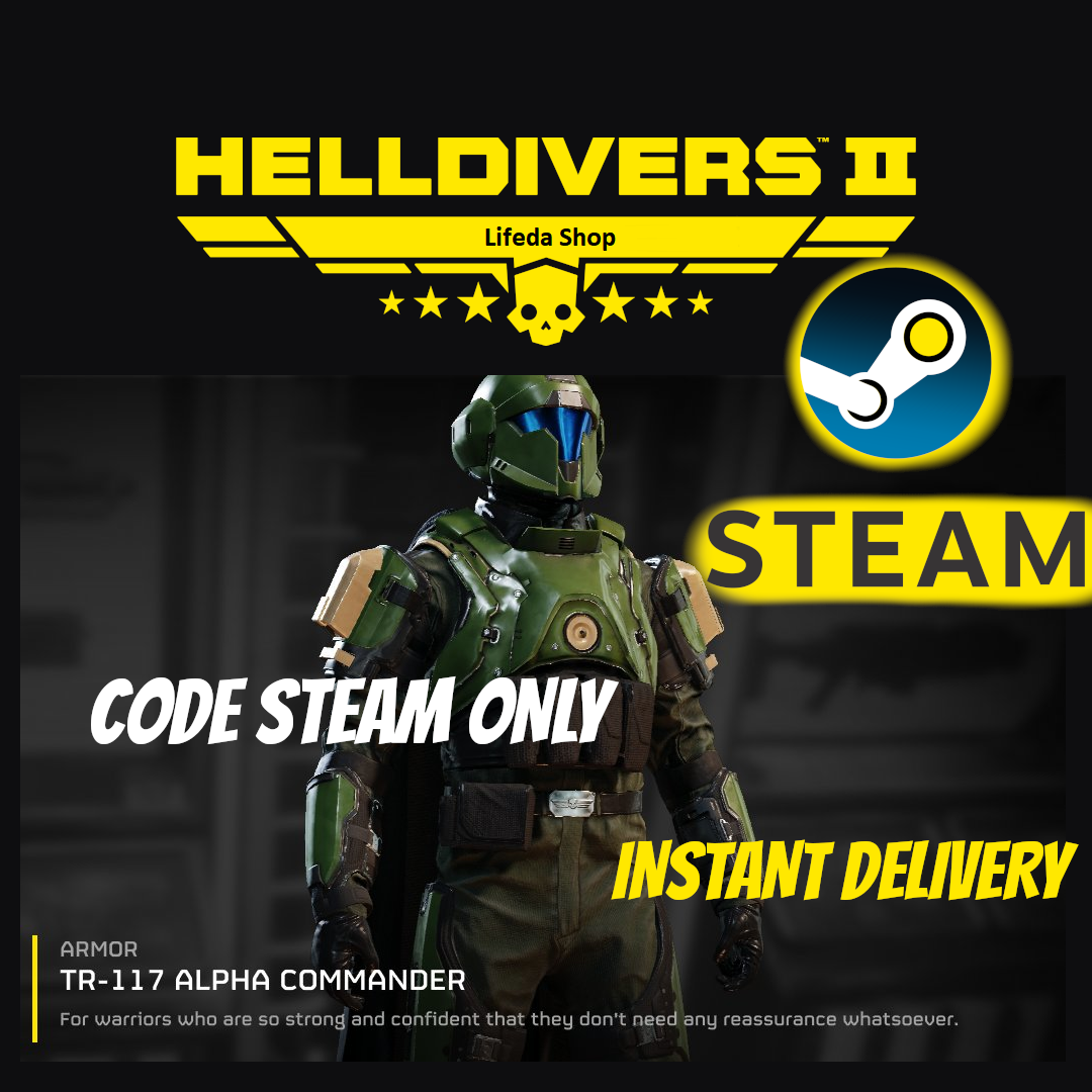   Helldivers 2 STEAM ВСЕ СТРАНЫ TR 117 Alpha Commander