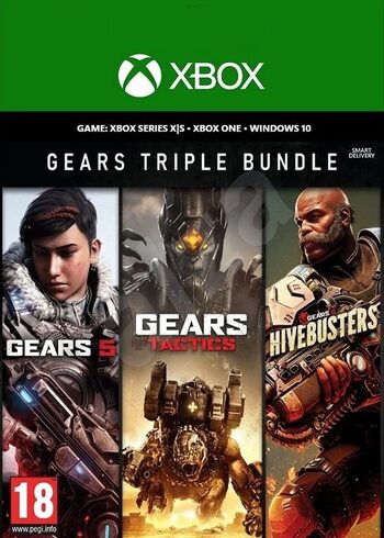Тройной комплект Gears Xbox One & Series X|S КЛЮЧ