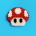Схема для бисера: Тоад (Super Mario Bros.)  RU|EN - изображение № 2