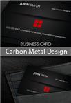 Carbon Metal Design Business Card