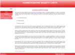 Сайт-визитка с вертикальным меню (красный)