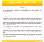 Одностраничный сайт-визитка - желтый