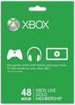 Карта оплаты XBOX Live Gold 48HR (код)