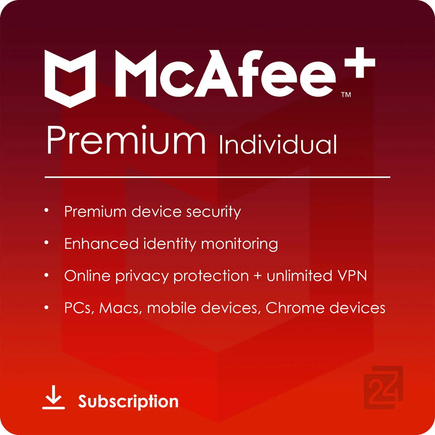 McAfee Premium Unlimited Devices 1Year