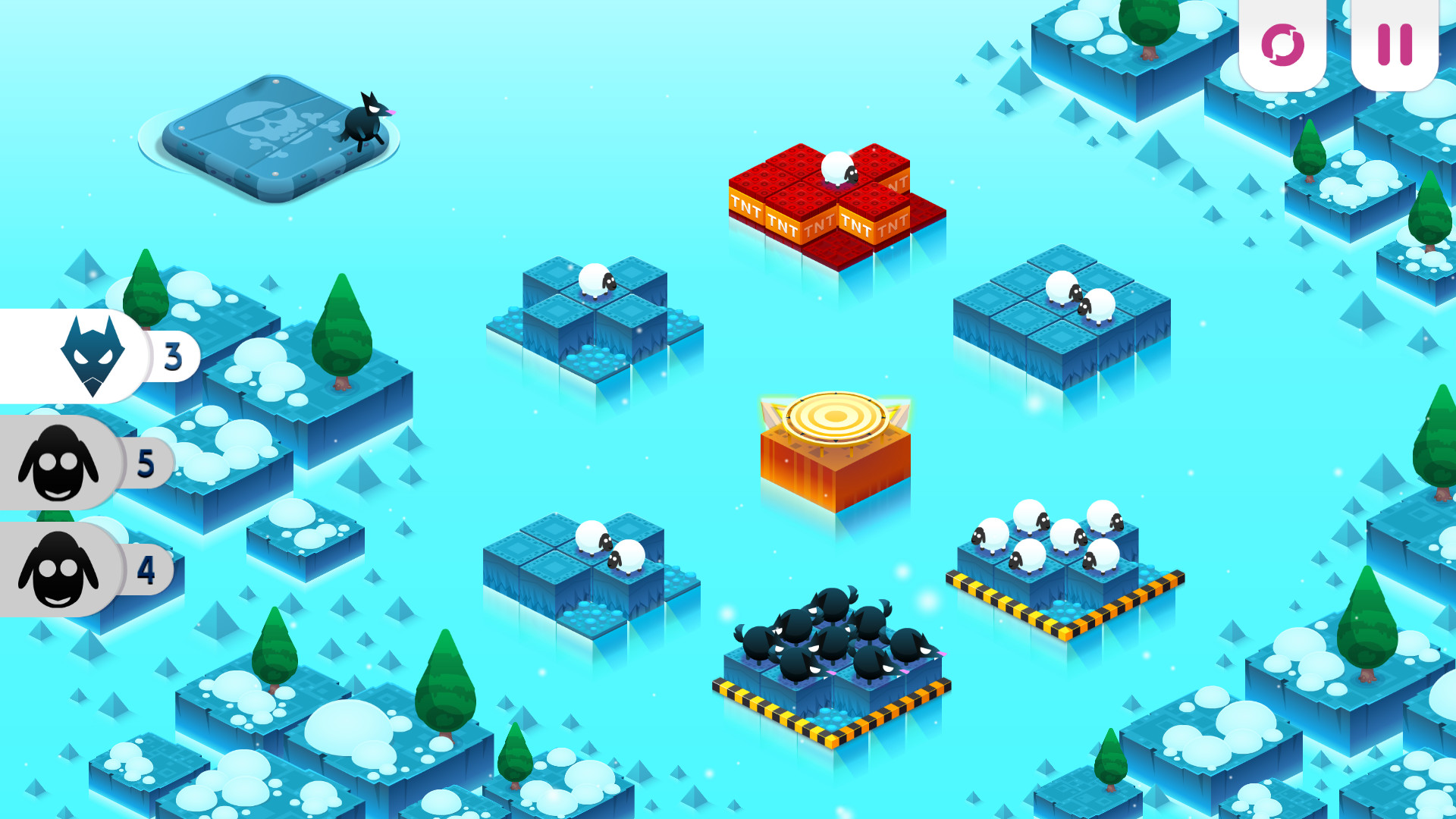 Divide by Sheep. Sheepy игра. Sheep game.