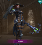 Paladins Night Bane Skin for Cassie Ключ / Key - изображение № 3