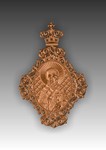 Прямая ссылка на 3d модель кулон НИКОЛАЙ ЧУДОТВОРЕЦ