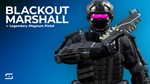Splitgate - Marshall Character and Magnum Pistol