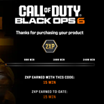 COD BLACK OPS 6 - 15 MIN 2 XP BOOST GLOBAL КЛЮЧ
