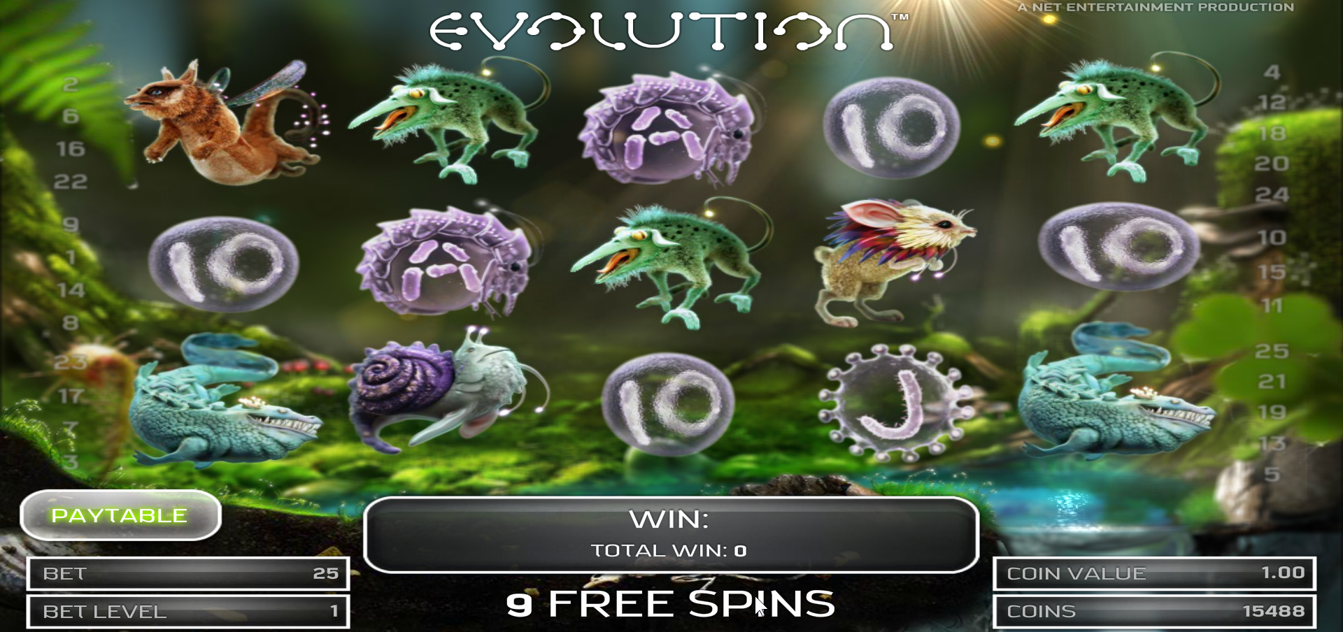 Slot evolution