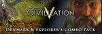 DLC Civilization V Denmark and Explorer's Combo Pack