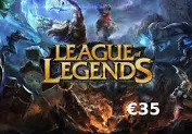 ⭐35 EUR League of Legends Prepaid RP Card (EU Server)⭐