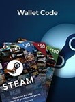 ⭐Steam wallet GIFT CARD 300 ARS  (только Аргентина)