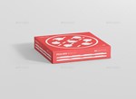 Pizza Box Mockup - Double Pack Supermarket Edition - изображение № 4