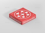 Pizza Box Mockup - Double Pack Supermarket Edition - изображение № 3