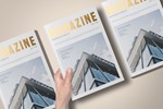 A4 Foil Stamping Magazine Mock-Up