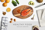 Healthy Food Mockup Creator
