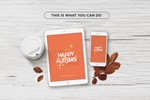 Responsive Design Device iPad iPhone Mock-Up - изображение № 2