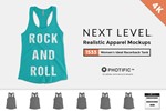 Next Level 1533 Racerback Tank-Top Mockups