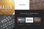 10 Logo/Badge Mock-Ups Vol.2 - изображение № 2
